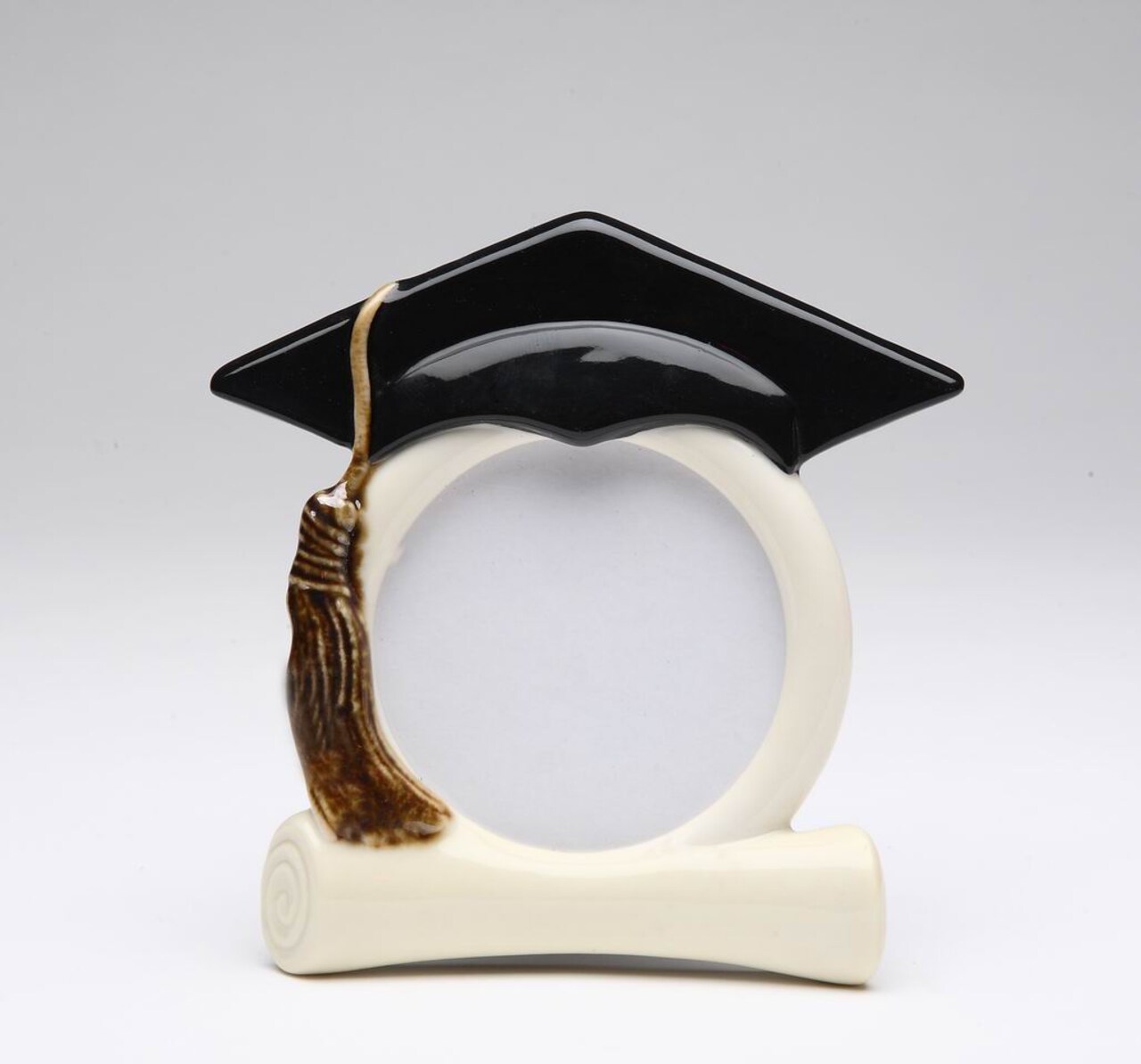 Ceramic Graduation Hat Photo Frame, Home Decor, Graduation Gift, Proud Parents, Office Decor